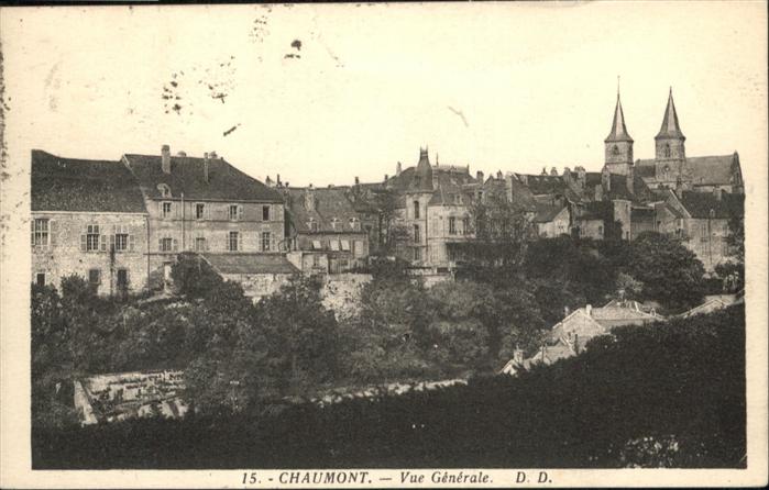 Chaumont 52 vue generale