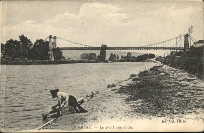 Dormans Pont suspendu