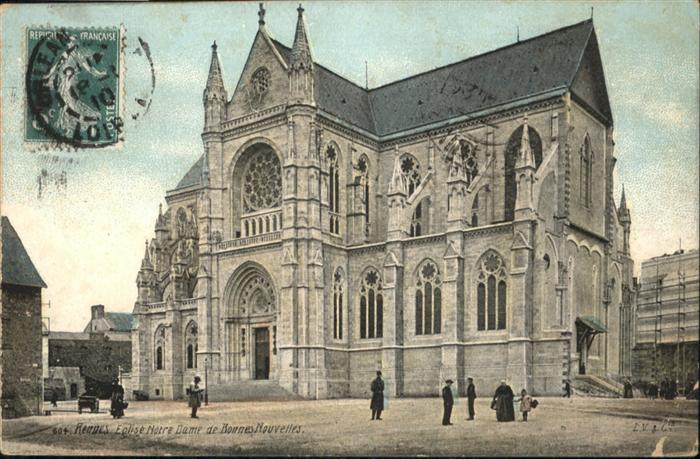 Rennes Ille-et-Vilaine Eglise Notre Dame de Bonnes Nouvelles