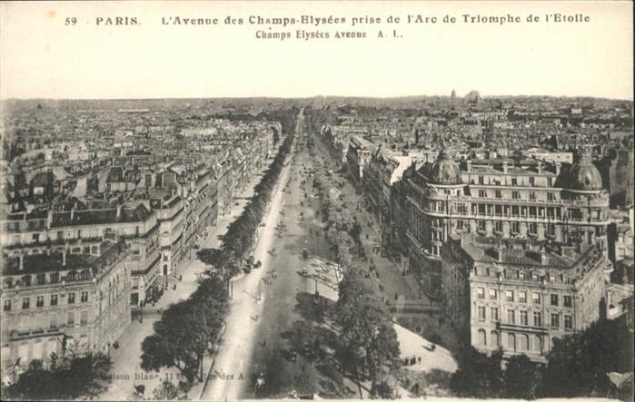 Paris Avenue des Champs-Elysees