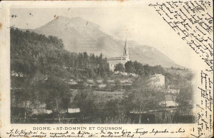 Digne-les-Bains St.-Domin et Cousson
