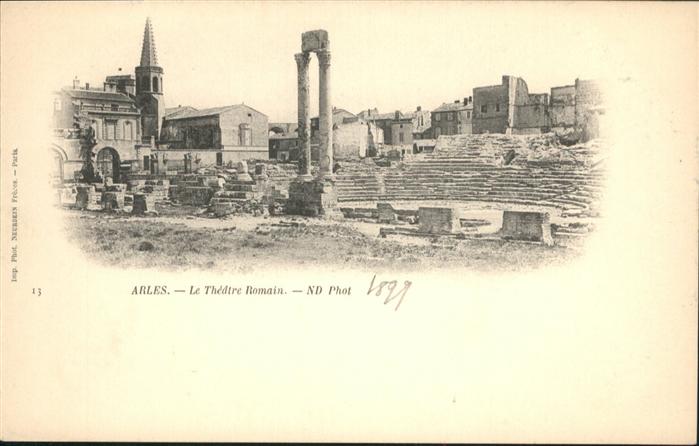 Arles Bouches-du-Rhone Theatre Romain