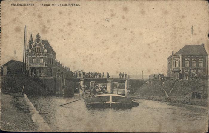 Valenciennes Kasal mit Jakob-Brücke