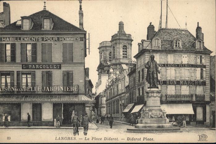 Langres Place Diderot