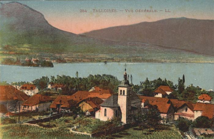 Talloires Vue generale