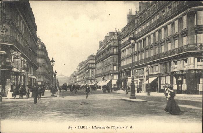 Paris Avenue de L_Opera