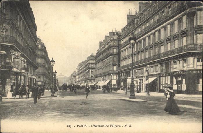Paris Avenue de L_Opera
