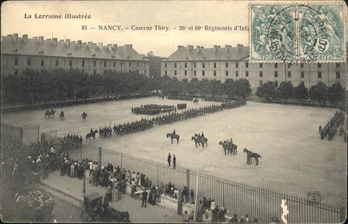 Nancy Lothringen Caserne Thiry