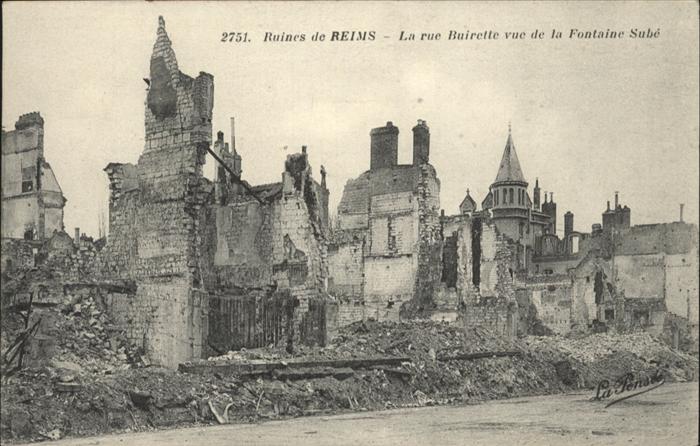 Reims Champagne Ardenne Ruines de Reims