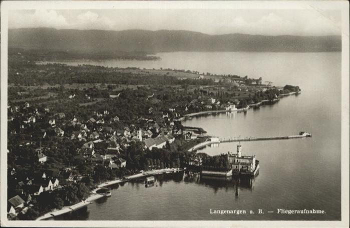 Langenargen Bodensee Fliegeraufnahme