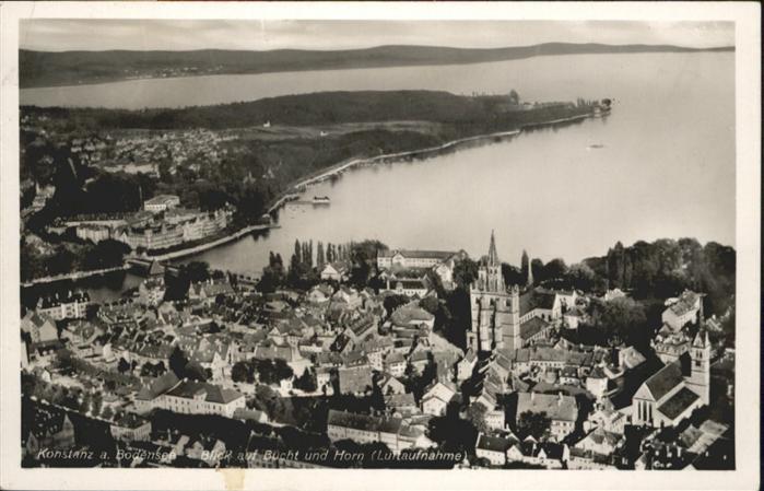 Konstanz Bucht Horn Fliegeraufnahme