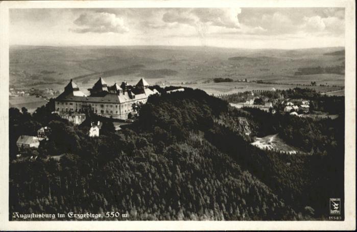 Augustusburg Fliegeraufnahme