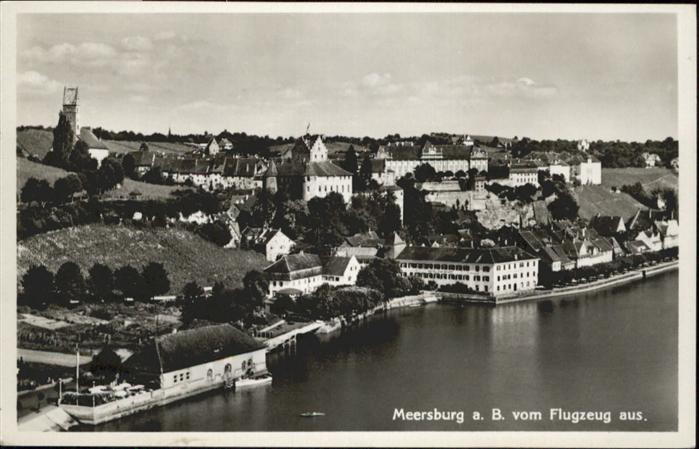 Meersburg Bodensee Fliegeraufnahme