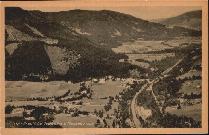 Kreuth Tegernsee Fliegeraufnahme