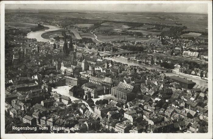 Regensburg Fliegeraufnahme