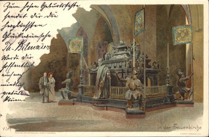 Muenchen [Stempelabschlag] Frauen Kirche