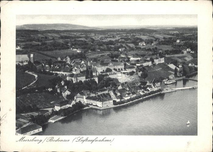 Meersburg Bodensee Fliegeraufnahme