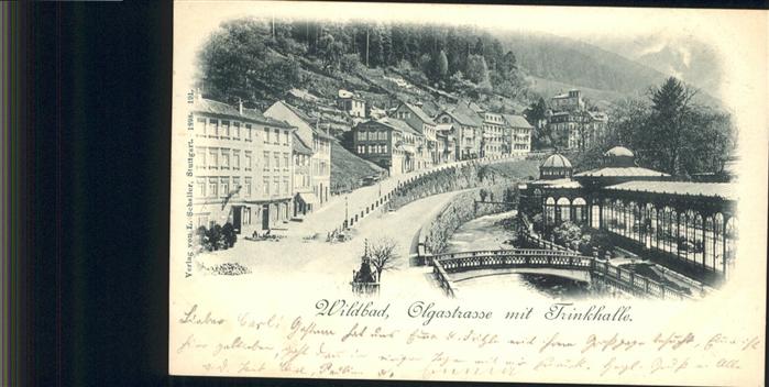 Bad Wildbad Olgastrasse Trinkhalle
