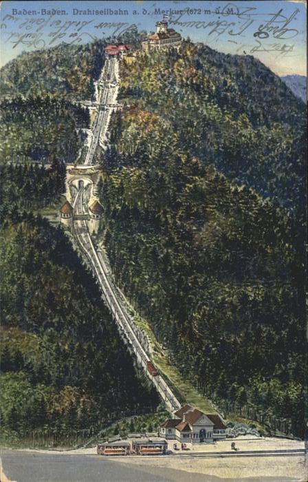 Baden-Baden Drahtseilbahn Merkur