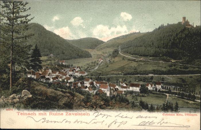Bad Teinach-Zavelstein Ruine Zavelstein