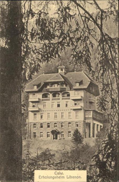Calw Erholungsheim Libanon