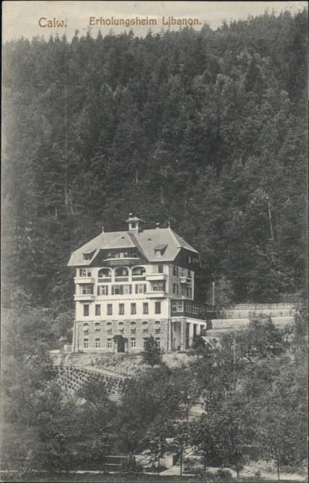 Calw Erholungsheim Libanon