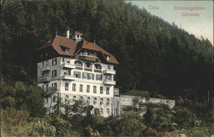 Calw Erholungsheim Libanon