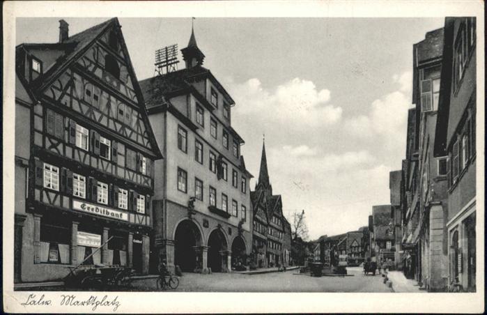 Calw Marktplatz