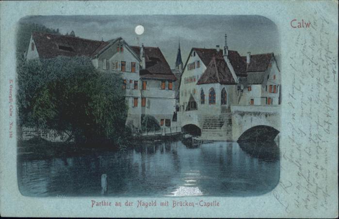 Calw Nagold bruecken Capelle