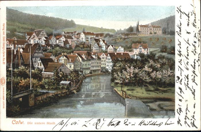 Calw untere Stadt