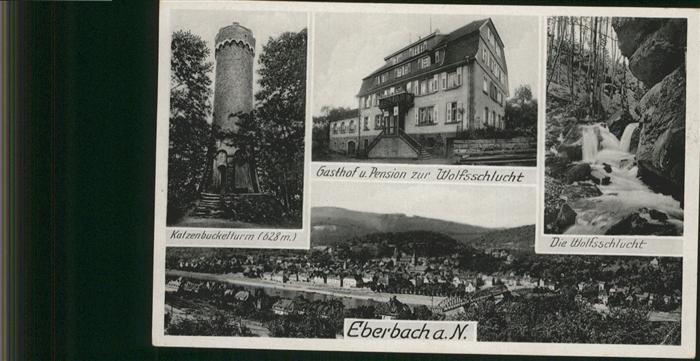 Eberbach Baden Gasthaus Zur Wolfsschlucht
