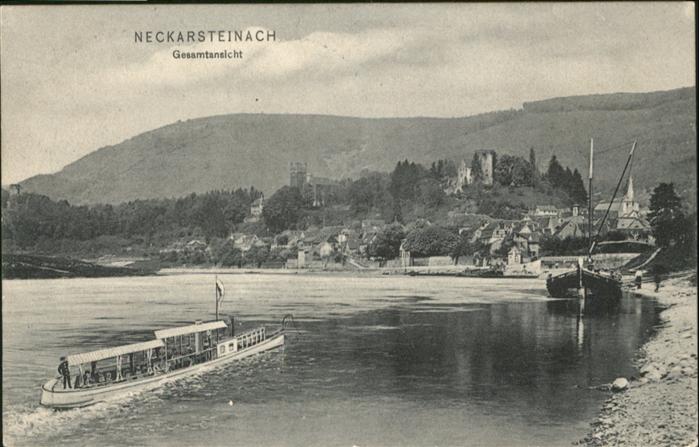 Neckarsteinach Neckar Boote