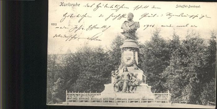 Karlsruhe Scheffel Denkmal
