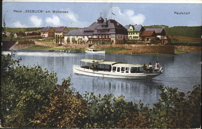 Paulsdorf Dippoldiswalde Haus Seeblick Maltersee