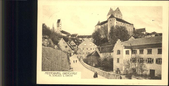 Meersburg Bodensee Oberstadt Schloss