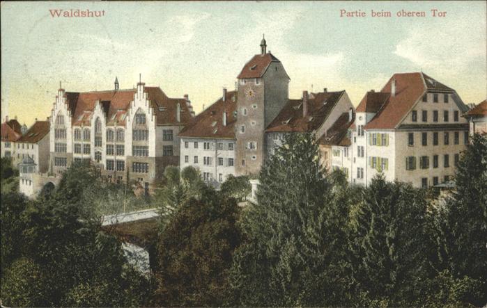 Waldshut Tiengen Rhein beim oberen Tor