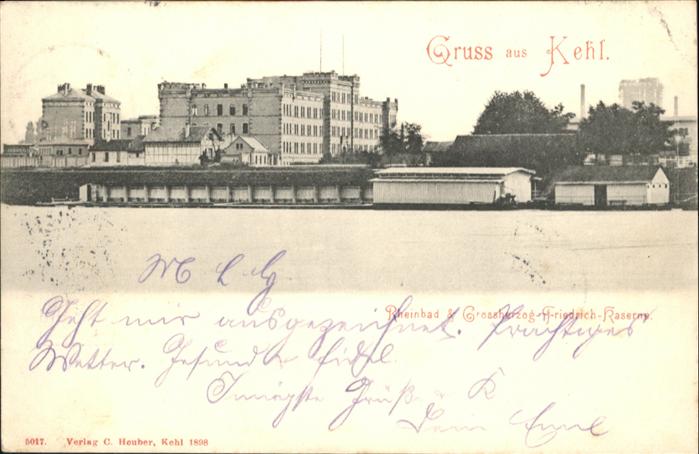 Kehl Rheinbad Kaserne