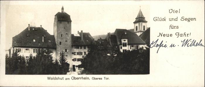 Waldshut Tiengen Rhein Oberes Tor