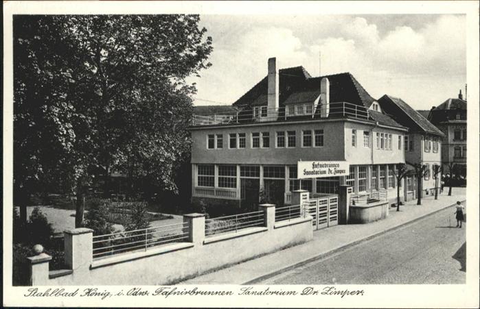 Bad Koenig Odenwald Sanatorium Dr. Zimper