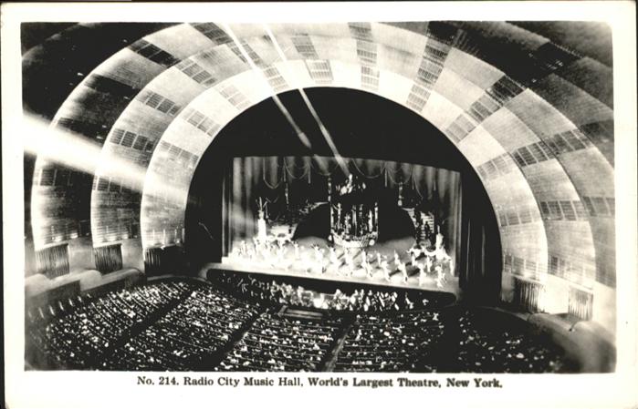 New York City Radio City Music Hall