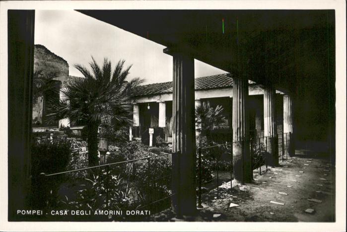 Pompei Casa Degli Amorini Dorati