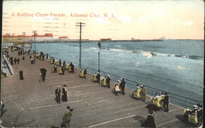 Atlantic City New Jersey Rolling Chair Parade