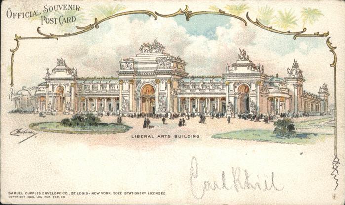 Saint Louis New York Liberal Arts Building