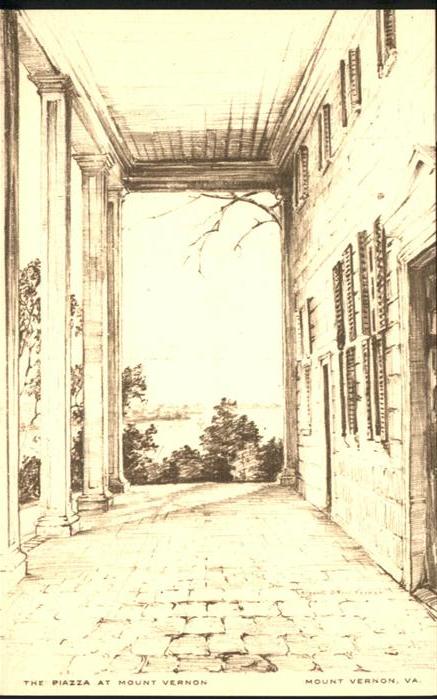 Mount Vernon Virginia Piazza