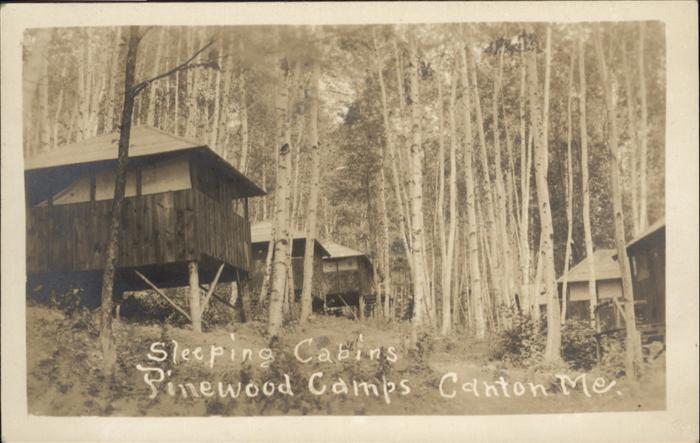 Canton Maine Pinewood Camps