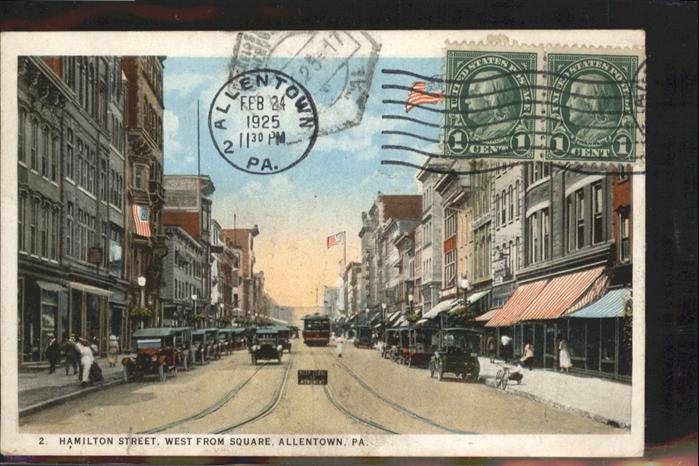 Allentown Pennsylvania Hamilton Street