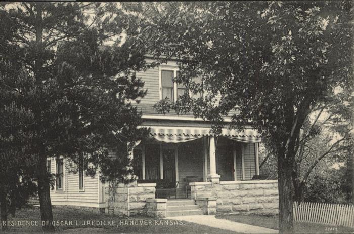 Hanover Kansas Residence Oscar Jaedicke