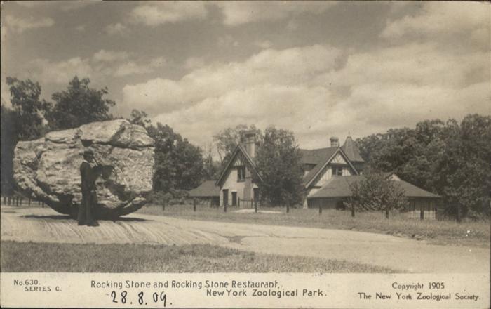 New York City Rocking Stone Restaurant Zoological Park