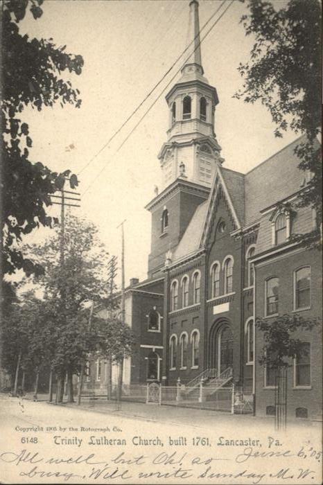 Lancaster Pennsylvania Trinity Lutheran Church