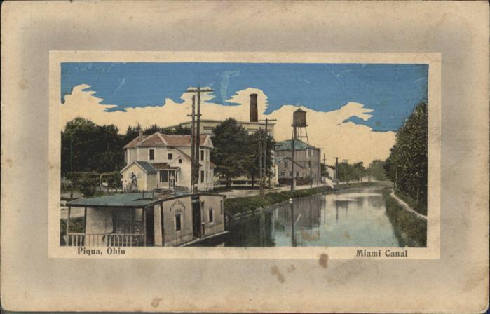 Piqua Ohio Miami Canal